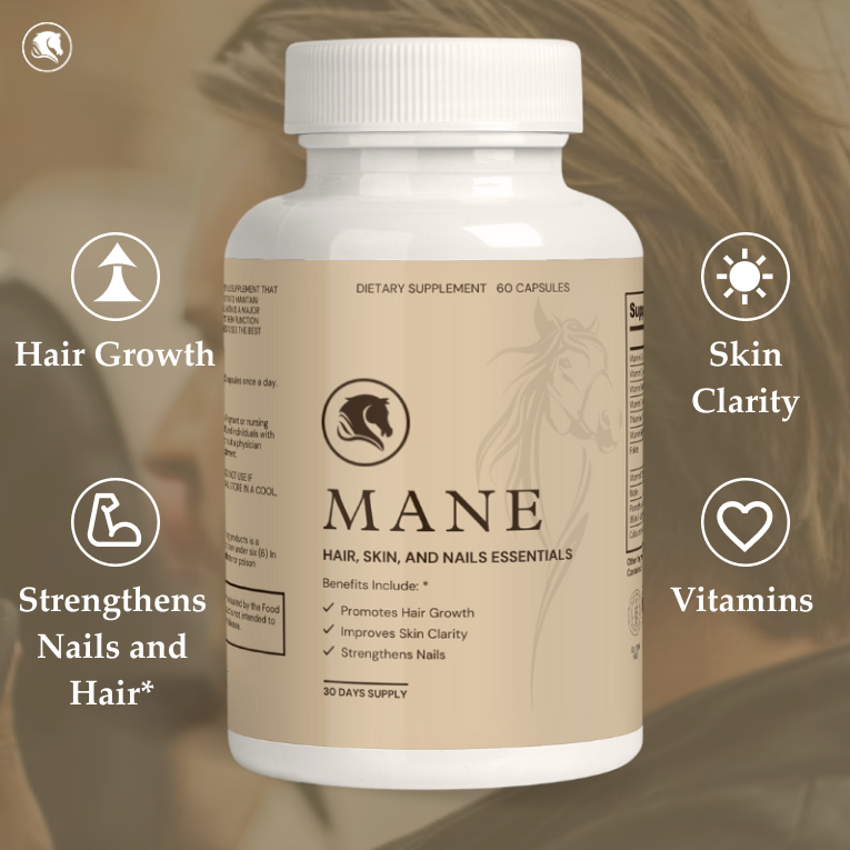 Mane - Men's Hair, Skin and Nails Supplement