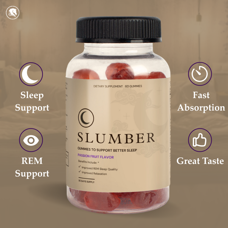 Slumber - Sleep Support Gummies - Passion Fruit Flavored