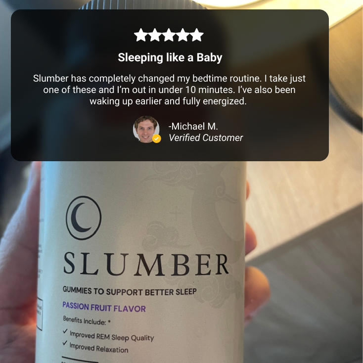 Slumber - Sleep Support Gummies - Passion Fruit Flavored